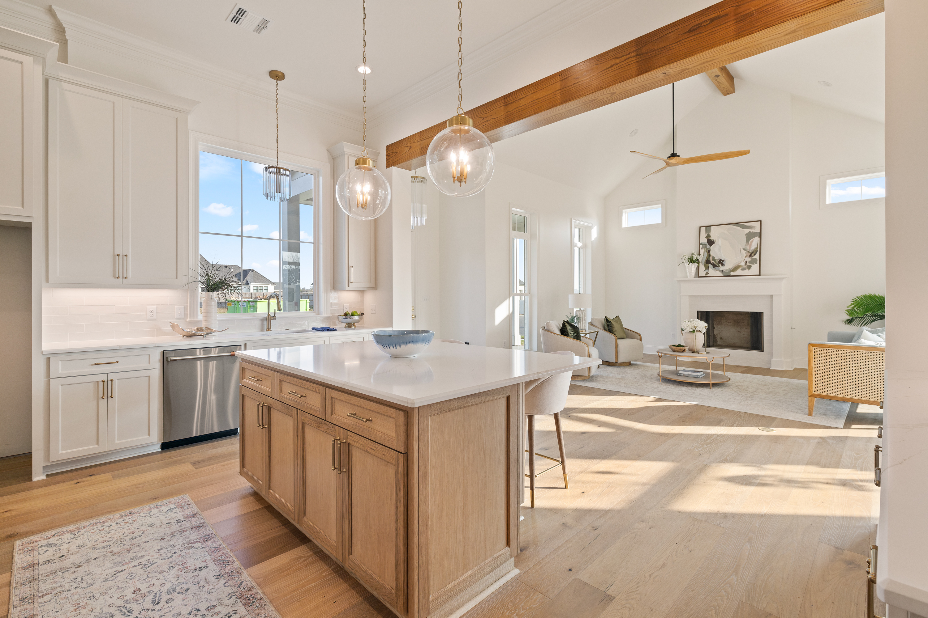 Custom home craftsmanship at The Wisteria House by Prestigious Home Builders, Acadiana