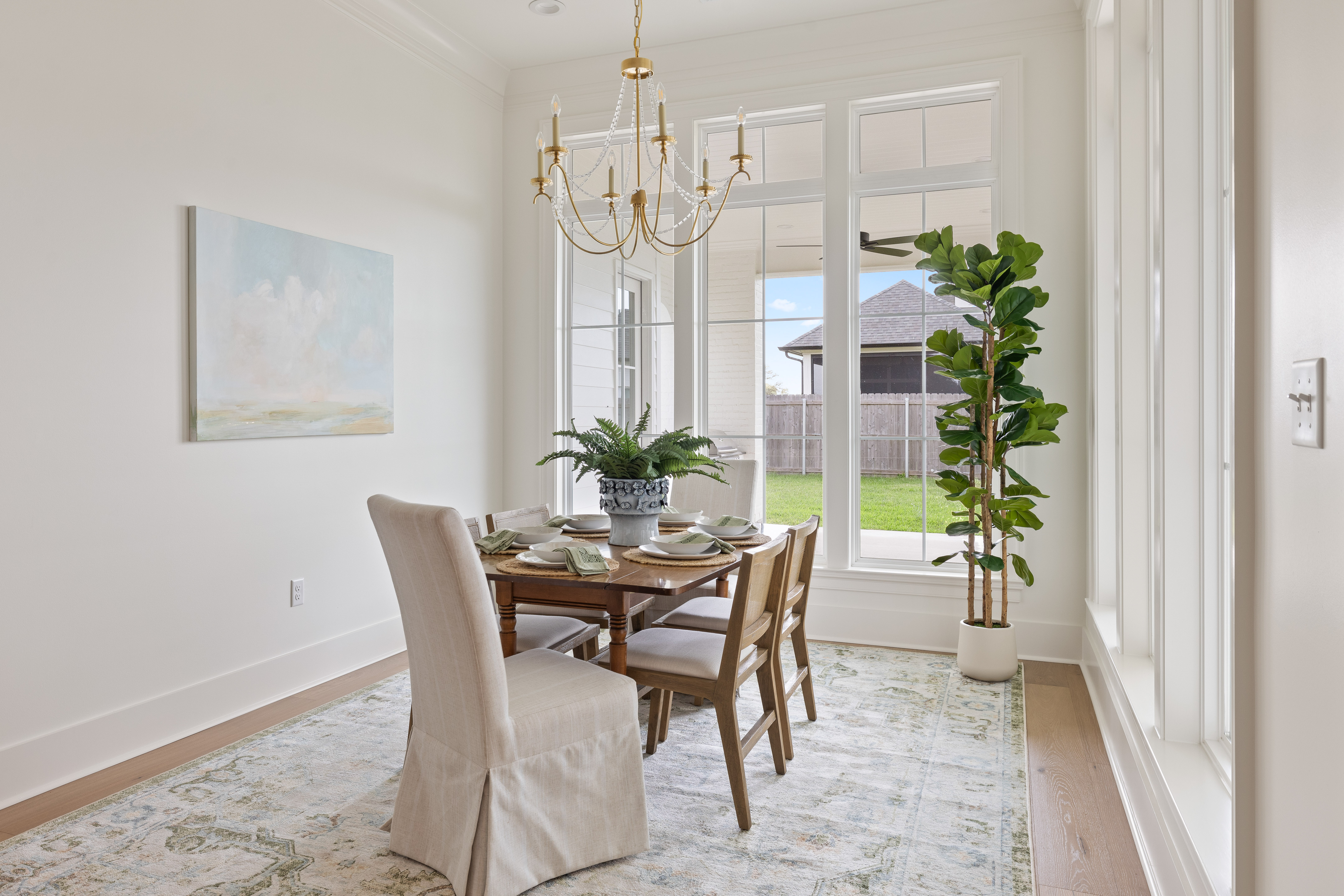 Custom home craftsmanship at Meadowline Residence by Prestigious Home Builders, Acadiana